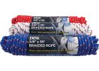 Do it Best Diamond Braided Polypropylene Packaged Rope Assorted