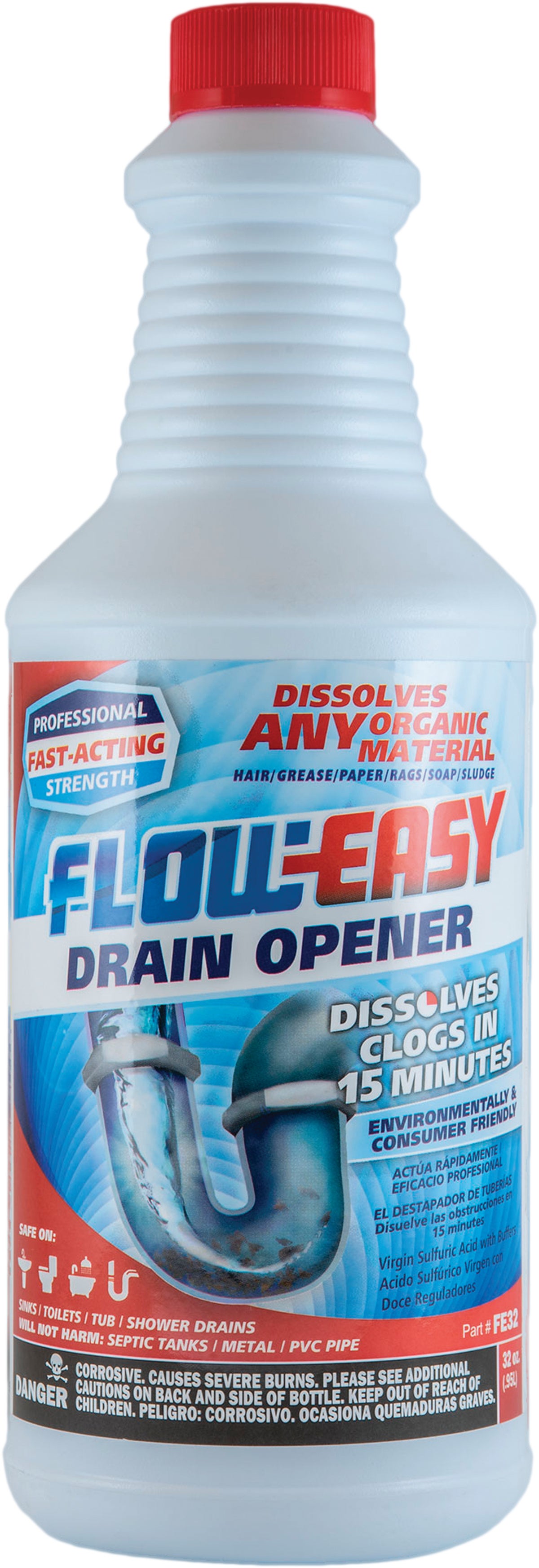 Flow-Easy 64 oz. Liquid Drain Opener