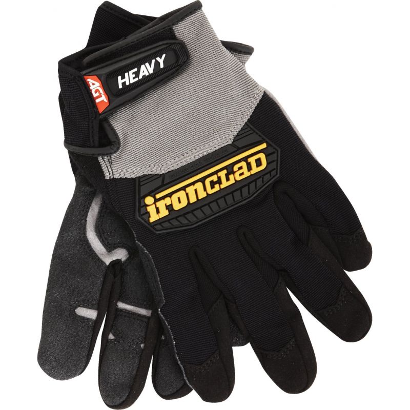 Ironclad Heavy Utility High Performance Glove M, Gray &amp; Black