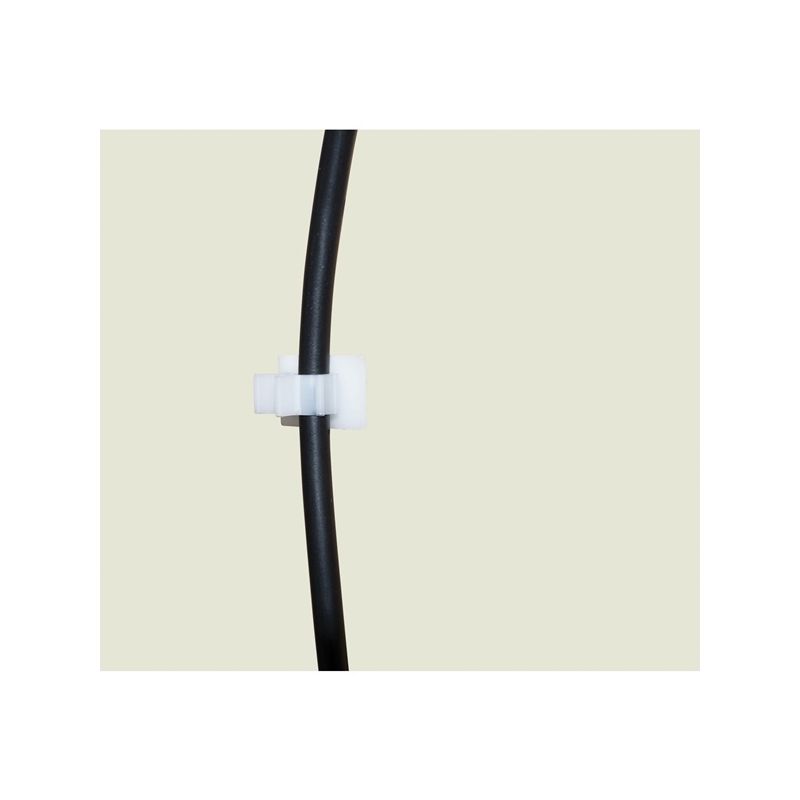 Gardner Bender GKK-1538 Cable Holder, 3/8 in Max Bundle Dia, Nylon/Plastic, White White