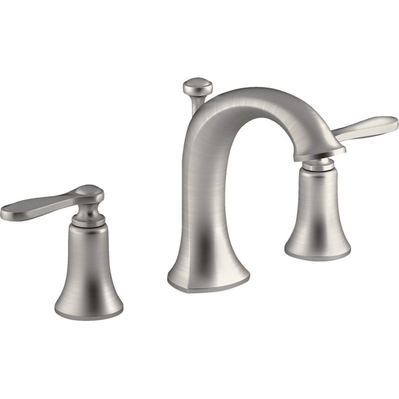 Kohler Linwood 2-Handle 8 In. Widespread Bathroom Faucet with Pop-Up Linwood
