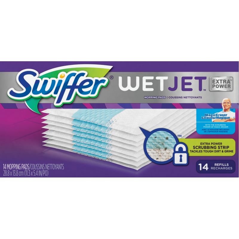 Swiffer WetJet Extra Power Swiffer Cloth Mop Refill