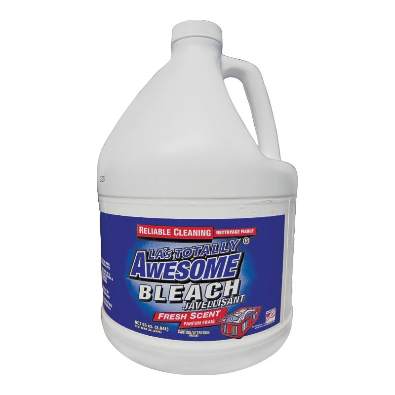 LA&#039;s TOTALLY AWESOME 094 Bleach, 96 oz Bottle, Liquid, Fresh Floral (Pack of 6)