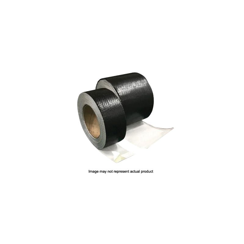 Protecto Wrap Deck Joist Tape Series 84490250SW Flashing Tape, 50 ft L, 2 in W, Poly Backing, Black Black