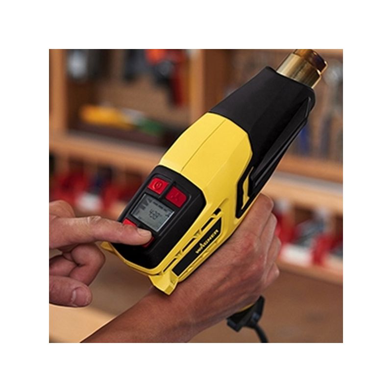 Wagner FURNO 700 0503070 LCD Heat Gun, 125 to 1300 deg F, Includes: (2) Nozzles