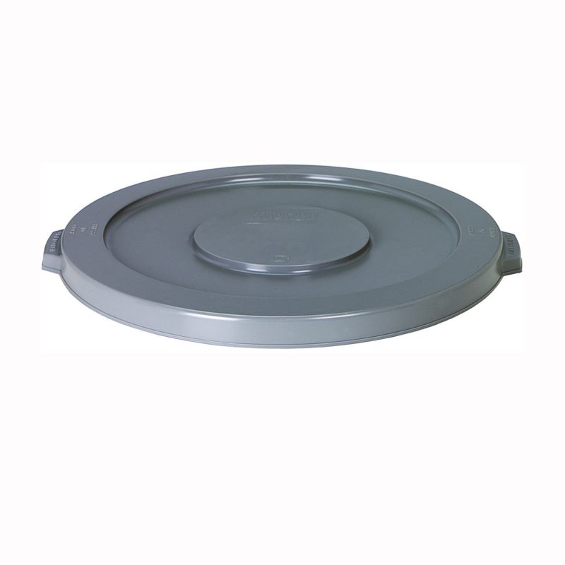 CONTINENTAL COMMERCIAL Huskee 5501GY Receptacle Lid, 55 gal, Plastic, Gray, For: Huskee 5500 Container 55 Gal, Gray