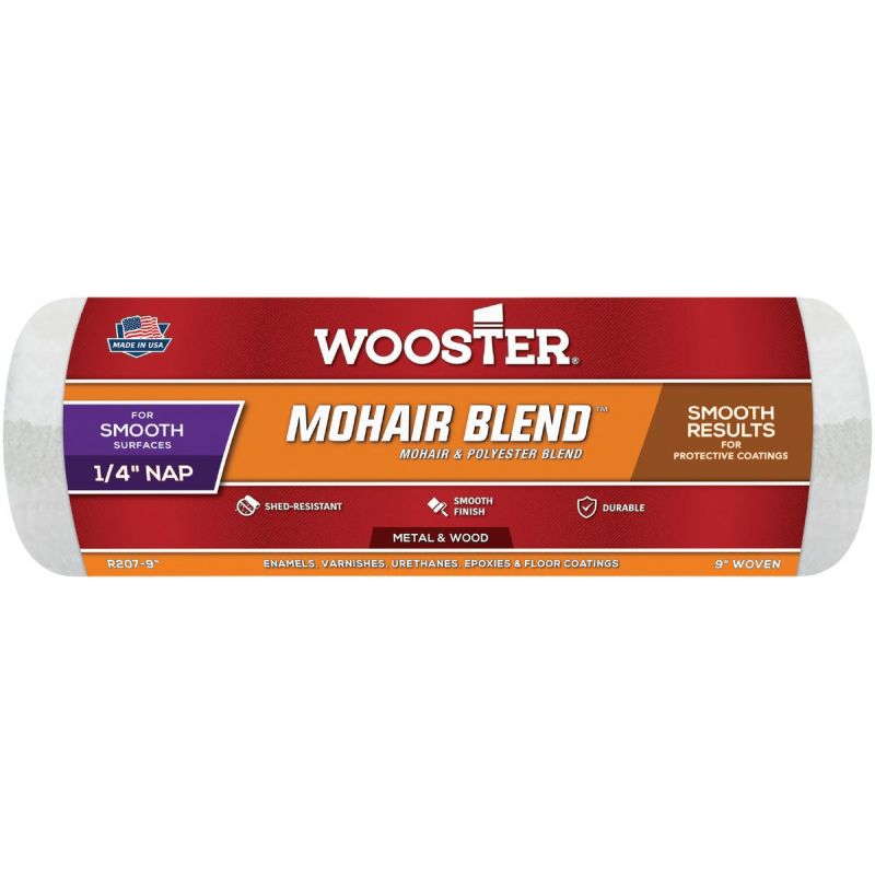 Wooster Mohair Blend Woven Fabric Roller Cover