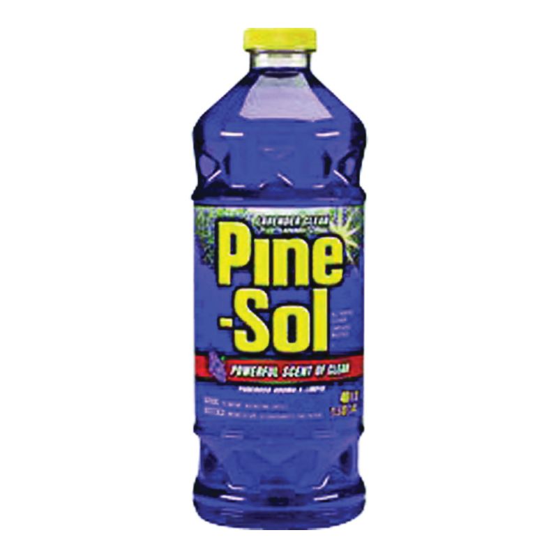 Pine-Sol Lavender Clean 40112 Cleaner and Degreaser, 60 oz Bottle, Liquid, Lavender, Clear Clear (Pack of 8)
