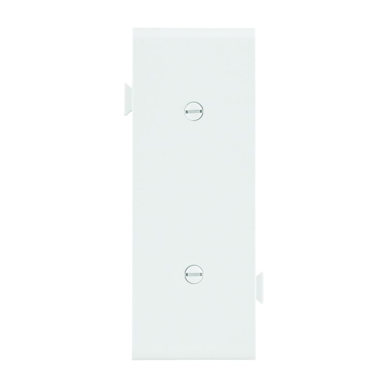 Eaton Cooper Wiring STC14W Wallplate, 1.9 in L, 4.84 in W, 0.23 in Thick, 1 -Gang, Polycarbonate, White White