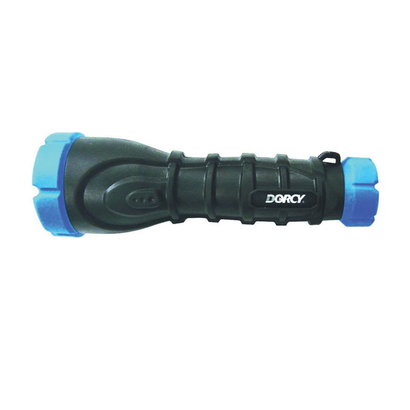 Dorcy 41-2958 Flashlight, AAA Battery, LED Lamp, 110 Lumens, 100 m Beam Distance, 18 hr Run Time, Blue/Red/Yellow Blue/Red/Yellow