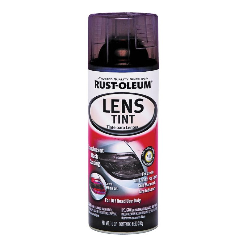 Rust-Oleum 253256 Automotive Spray Paint, Translucent Black, 10 oz, Can Translucent Black