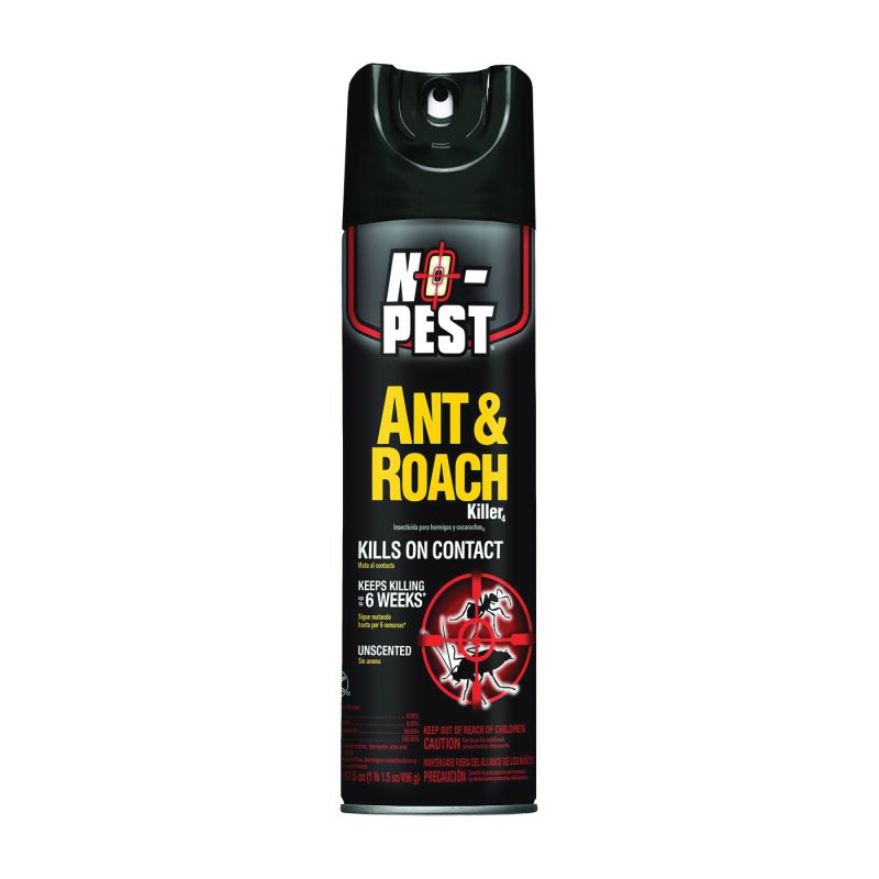 Spectrum HG-41330 Ant and Roach Killer, Spray Application, 17.5 oz, Aerosol Can Clear