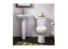 American Standard Ravenna Series 268400.02 Centerset Pedestal Sink top, 4 in Faucet Centers, 24-1/4 in OAW, 20 in OAD White