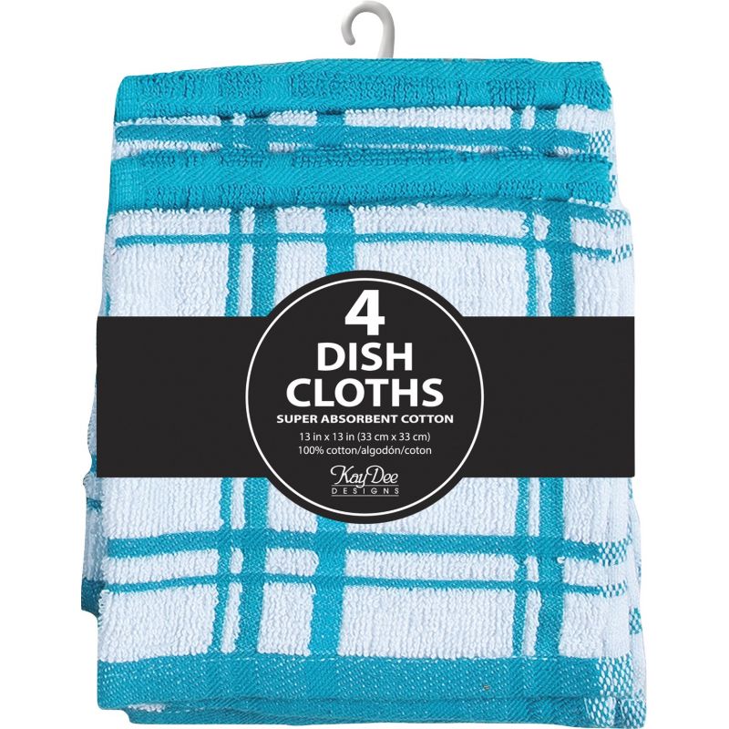 Kay Dee Designs Dish Cloth Set Peacock (Pack of 3)