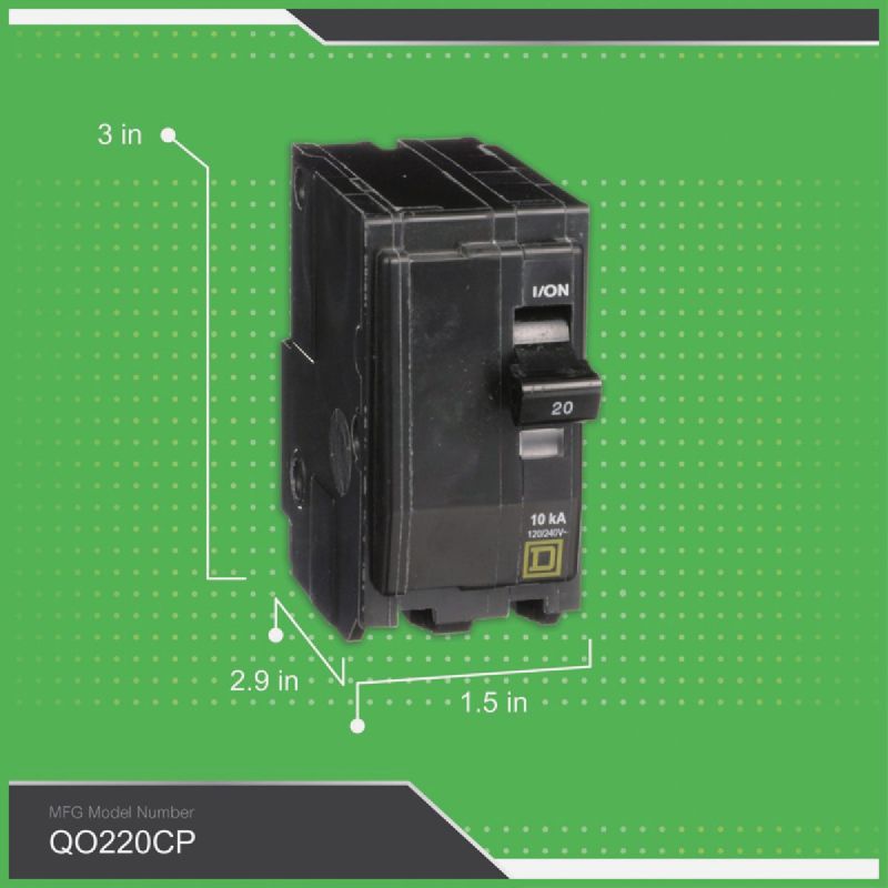 Square D QO Circuit Breaker 20