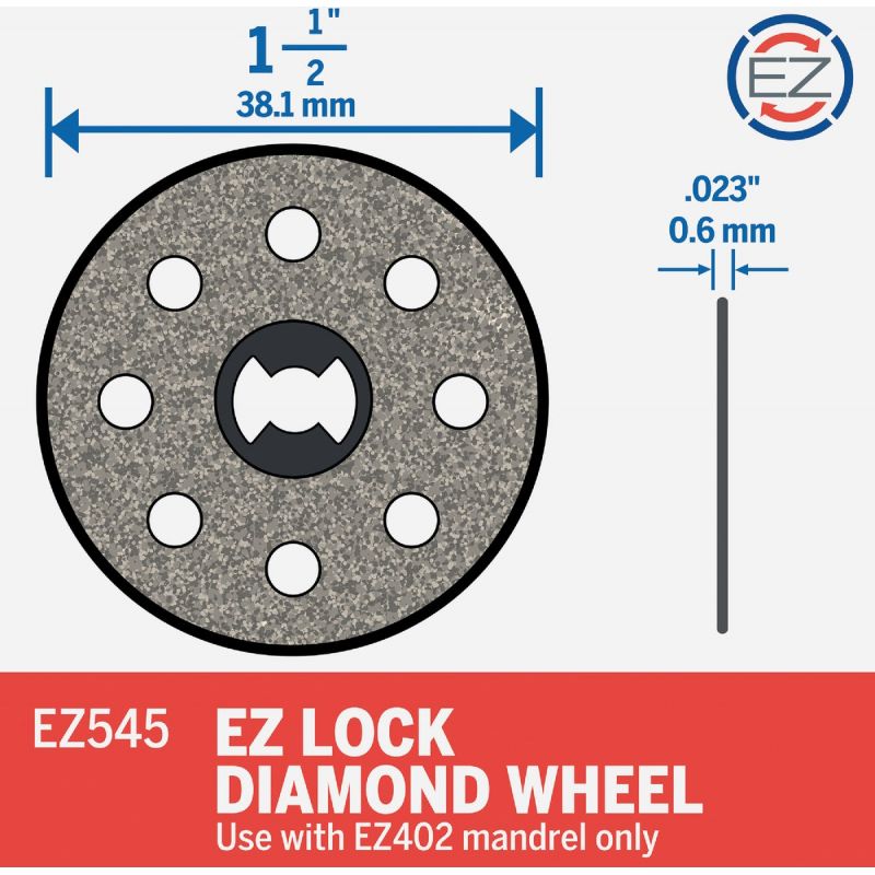 Dremel EZ Lock Diamond Wheel