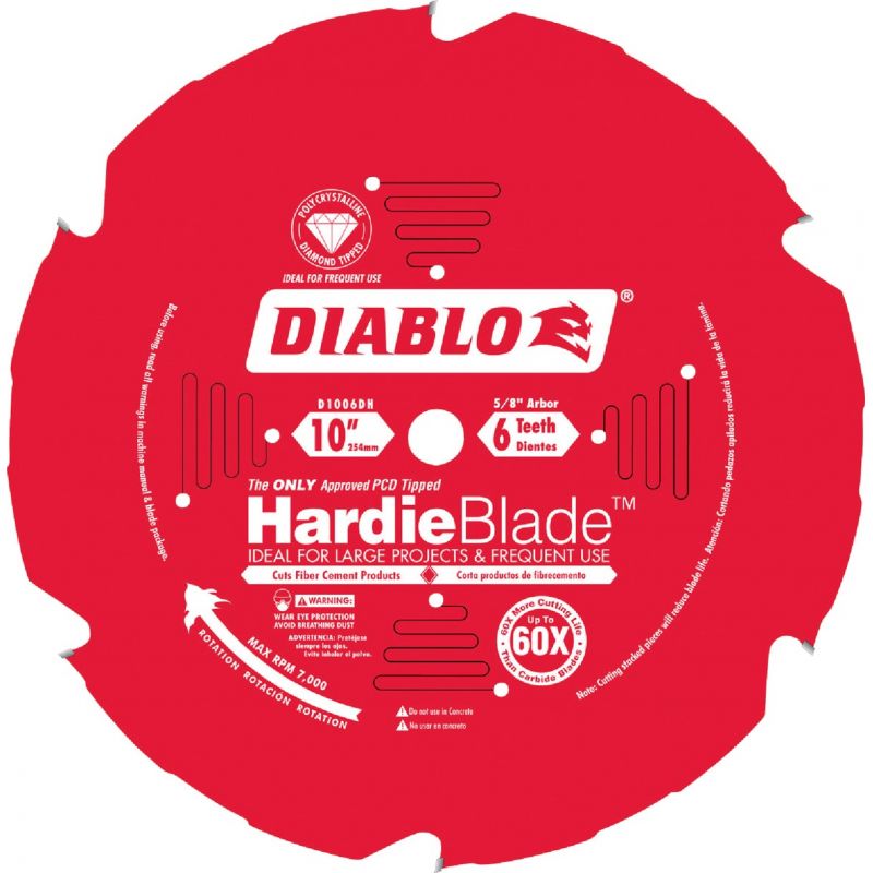Diablo HardieBlade PCD Circular Saw Blade