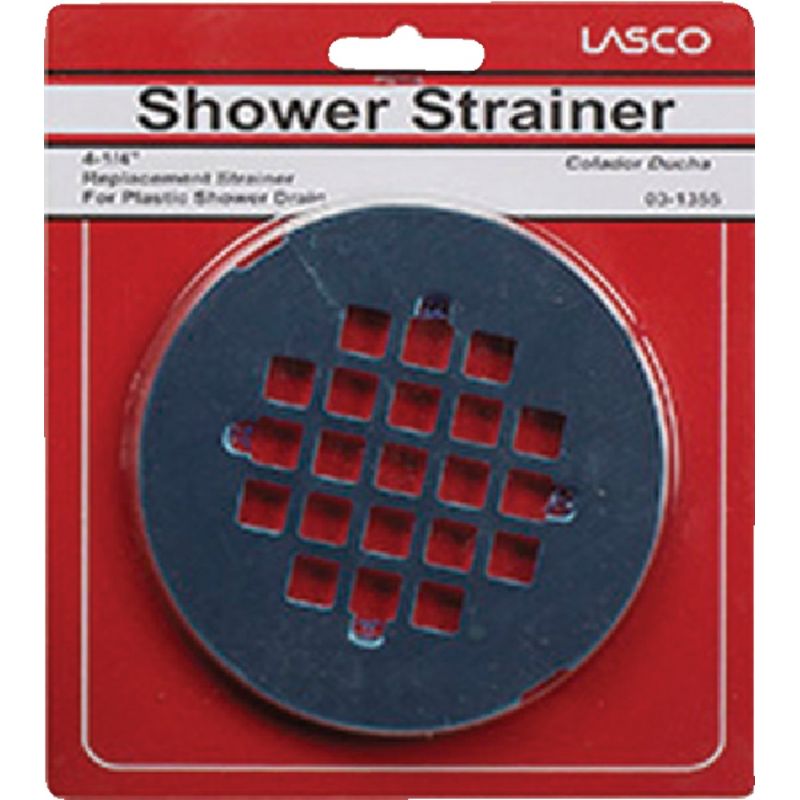Lasco Rubber Toilet Flapper with Chain 4.7&quot; L X 2.9&quot; W X 2.1&quot; H, Black
