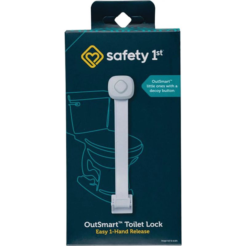 Safety 1st Outsmart Toilet Lid Lock White