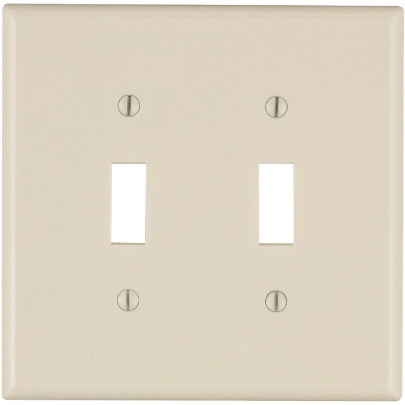 Leviton Mid-Way Switch Wall Plate Light Almond