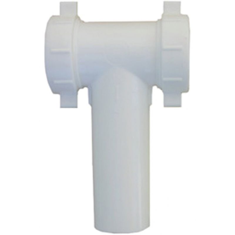 Lasco Plastic Center Outlet Tee And Tailpiece 1-1/2 In. OD