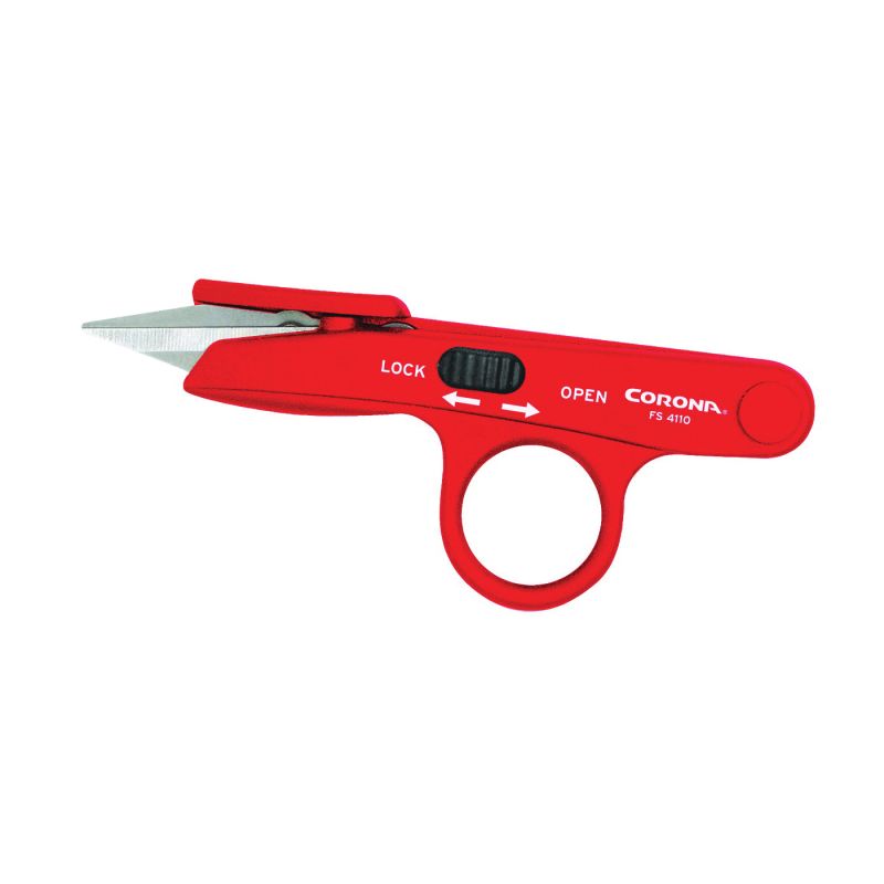 CORONA FS 4110 Finger Snip, Stainless Steel Blade, ABS Handle 1-1/4 In