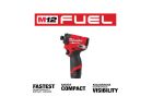 Milwaukee M12 FUEL 3453-22 Impact Driver Kit, Battery Included, 12 V, 2 Ah, 1/4 in Chuck, Hex Chuck