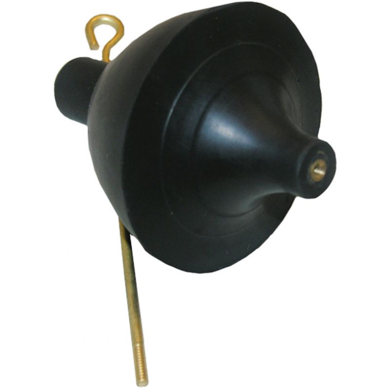 Lasco Toilet Tank Ball With Guide Tip Black