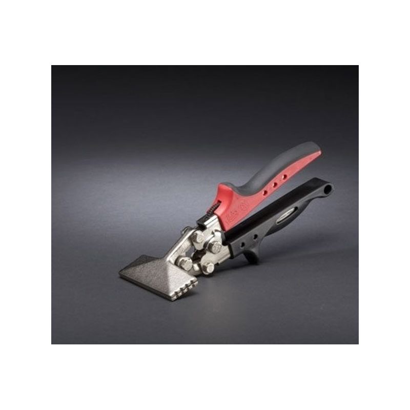 Malco Redline Series S6R Hand Seamer with Forged Jaw, 24 ga Max Sheet Thick, Steel Black/Red
