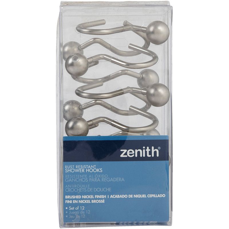 Zenith Ball End Shower Curtain Hook