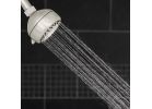 Waterpik PowerSpray+ Series TRS-529E Shower Head, Round, 1.8 gpm, 1/2 in Connection, NPT, 5-Spray Function, Plastic