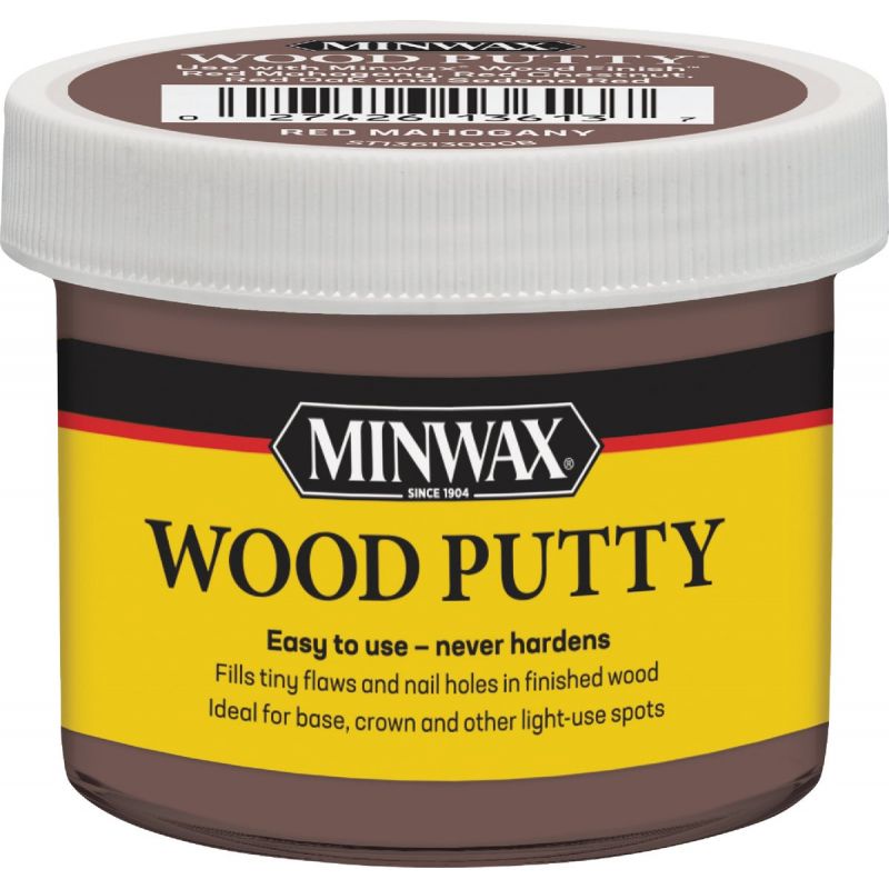 Minwax Wood Putty 3.75 Oz., Red Mahogany