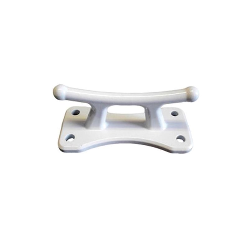 Multinautic 14920 Dock Cleat, 4-1/2 in, White 4-1/2 In, White