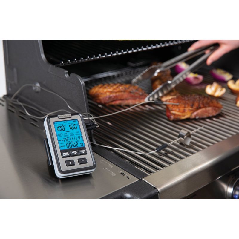 Broil King Dual Probe Thermometer Side Shelf