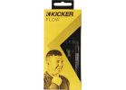 Kicker Flow Earbuds 10mm, Black