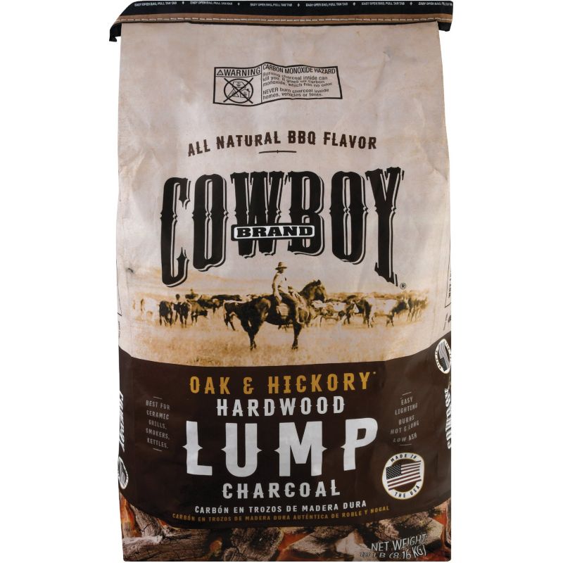 Cowboy Natural Hardwood Lump Charcoal