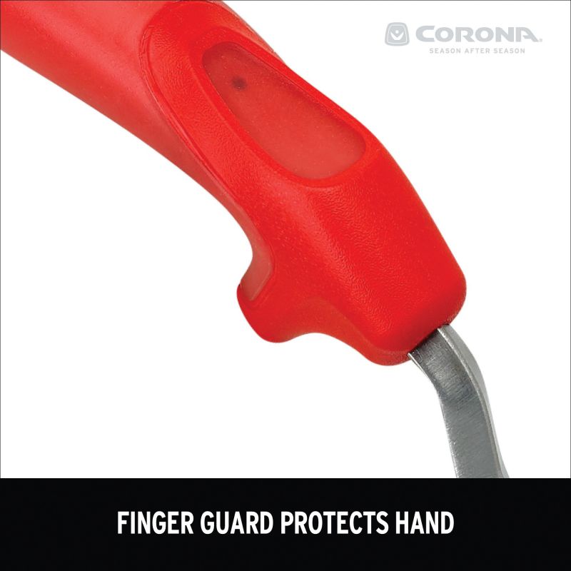 CORONA CT 3374 Premium Garden Fork, Straight Tine, Stainless Steel Tine, ComfortGEL Grip Handle