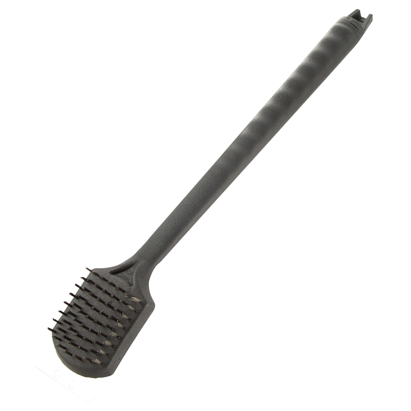 Omaha Grill Brush with Stainless Steel Scraper, 2-1/4 in