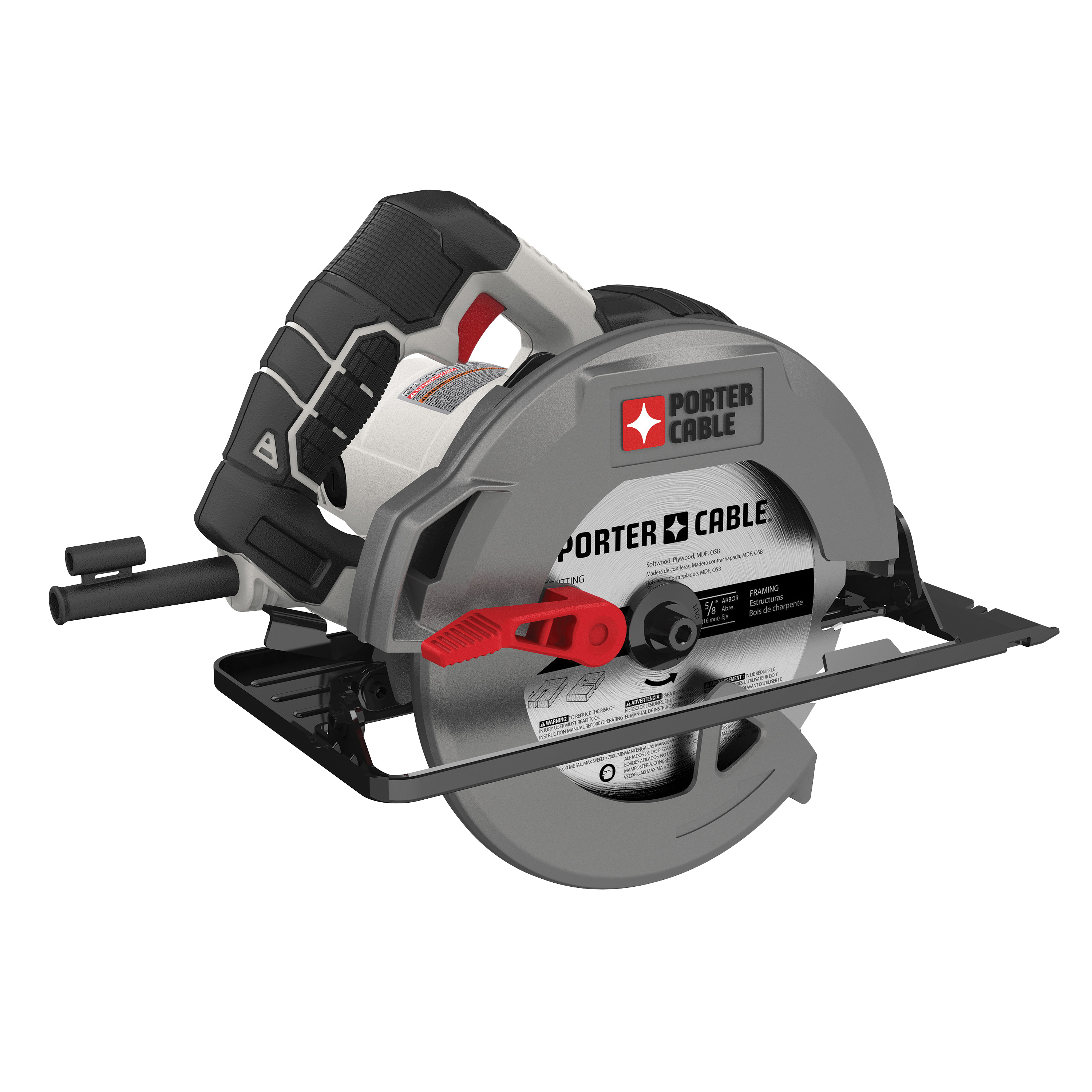 Genesis GCS130 13-Amp 7-1 4-In. Circular Saw with 24T Carbide Tipped Blade, Rip Guide, Blade Wrench, and Year - 3