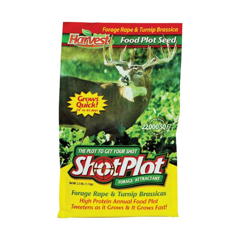 Evolved Habitats ShotPlot Series 70252 Food Plot Seed, 2.5 lb Bag