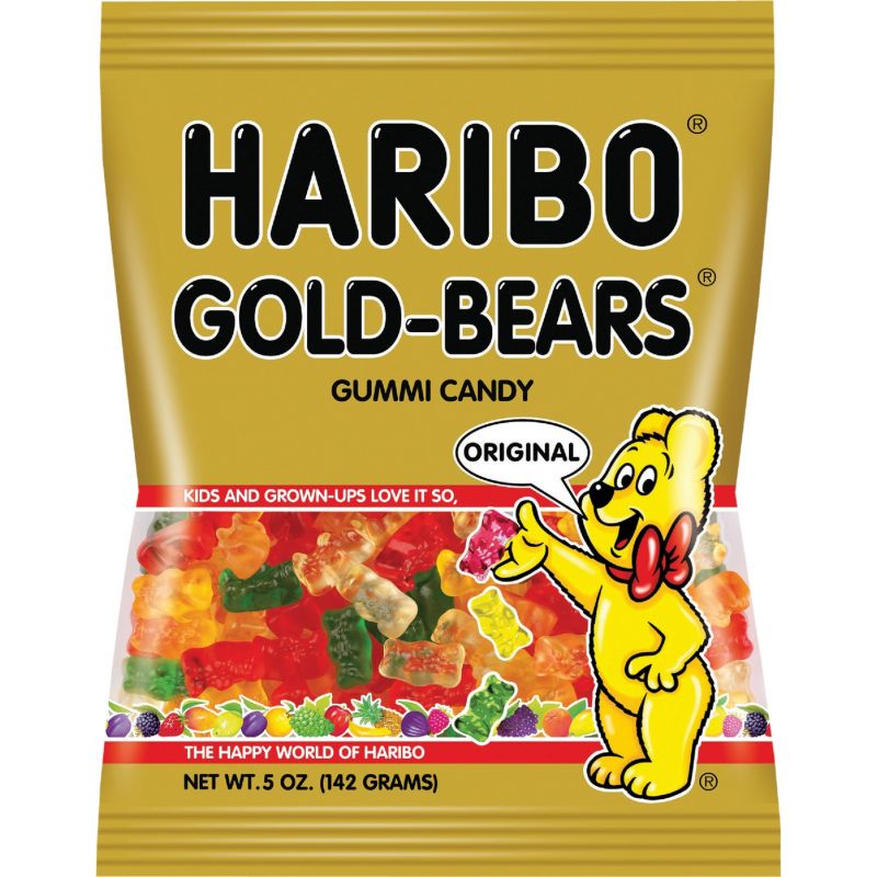 Haribo Gold-Bears Gummi Candy (Pack of 12)