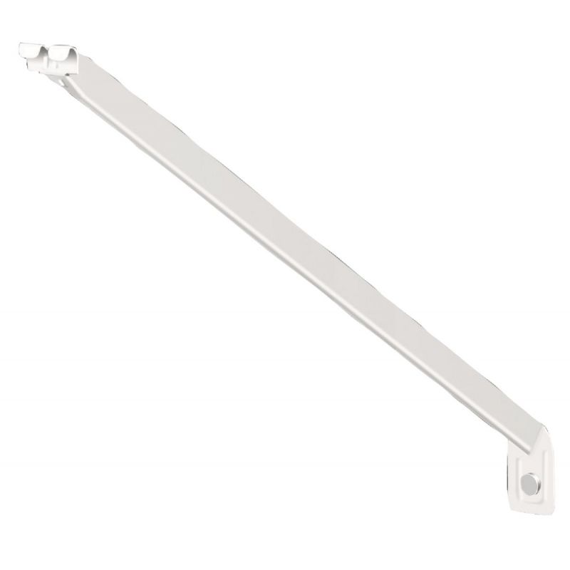 ClosetMaid 20 In. White Wire Shelving Support Bracket White