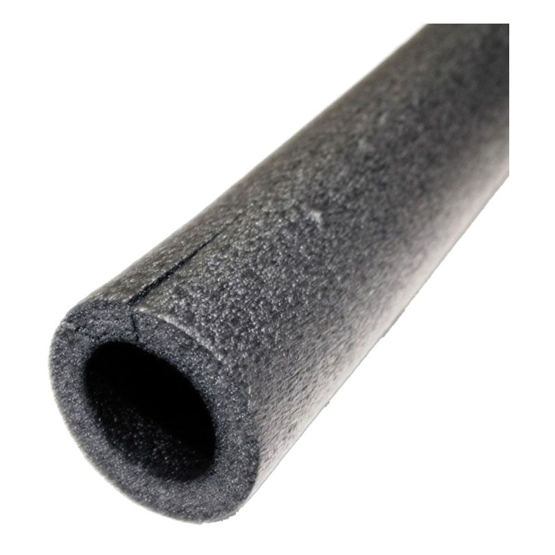 M-D 50210 Prep-Slit Tube Pipe Insulation, 6 ft L, Polyethylene, Black, 1-1/8 in Pipe Black (Pack of 33)