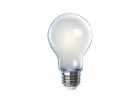 Feit Electric A1960/850/FIL/4 LED Bulb, General Purpose, A19 Lamp, 60 W Equivalent, E26 Lamp Base, Dimmable, Frosted, 4/PK
