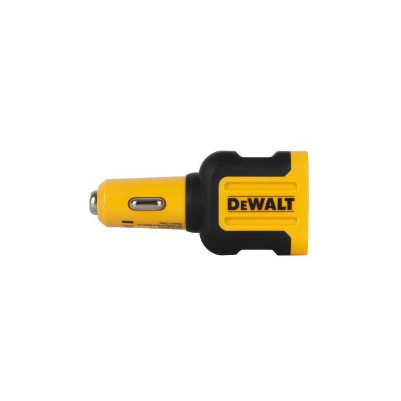 DeWALT 141 9008 DW2 USB Charger, 2.4 A Charge, Black Black