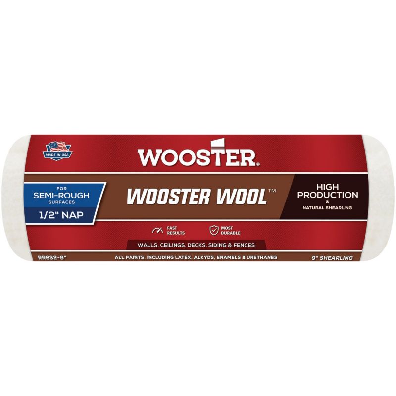 Wooster Wool Lambskin Roller Cover 1/2 In.