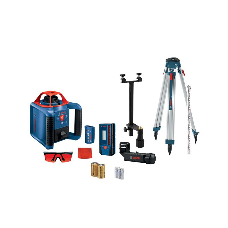 2,000' Measuring Range, 1/16 at 100' Accuracy, Self-Leveling Rotary Laser