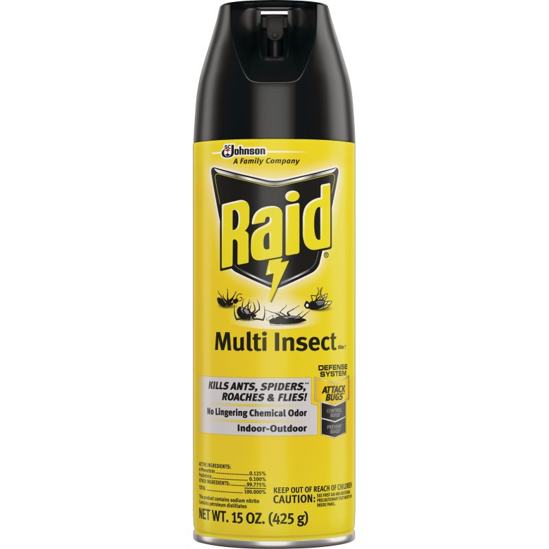Raid Multi Insect Killer 15 Oz., Aerosol Spray