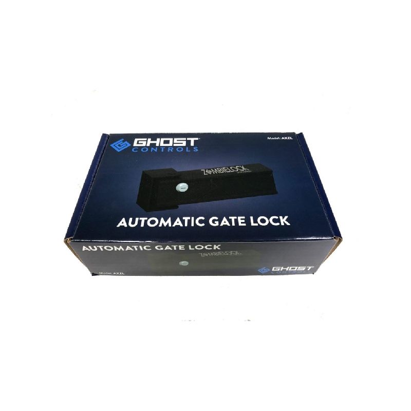 Ghost Controls AXZL Gate Latch/Lock, Automatic, Aluminum, Powder-Coated