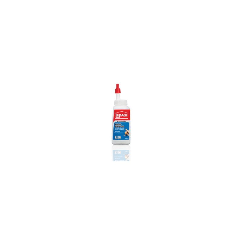 LePage 524381 Multi-Purpose Glue, White, 800 mL Bottle White